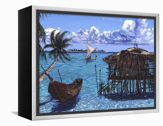 Caribbean Dreams-Scott Westmoreland-Framed Stretched Canvas