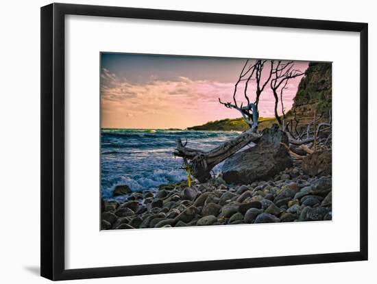 Caribbean, Grenada, Lasagesse Beach-Rona Schwarz-Framed Photographic Print