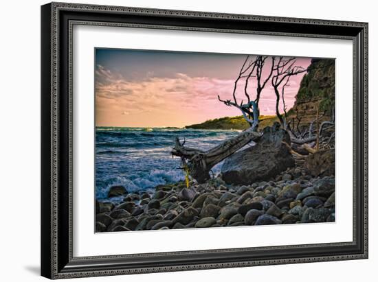 Caribbean, Grenada, Lasagesse Beach-Rona Schwarz-Framed Photographic Print