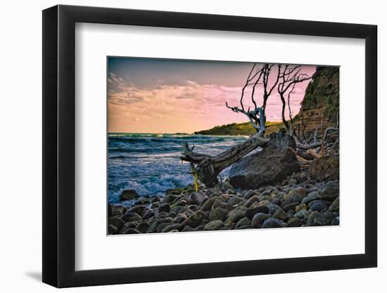 Caribbean, Grenada, Lasagesse Beach-Rona Schwarz-Framed Photographic Print