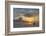 Caribbean, Grenada, Mayreau Island. Sailboat at anchor at sunset.-Jaynes Gallery-Framed Photographic Print