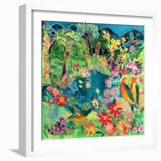 Caribbean Jungle, 1993-Hilary Simon-Framed Giclee Print