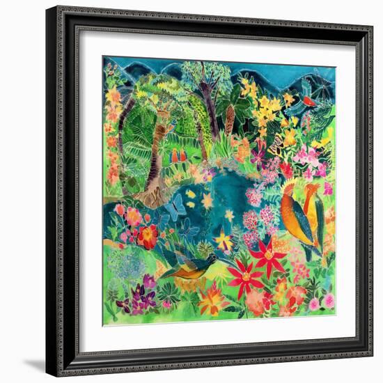 Caribbean Jungle, 1993-Hilary Simon-Framed Giclee Print