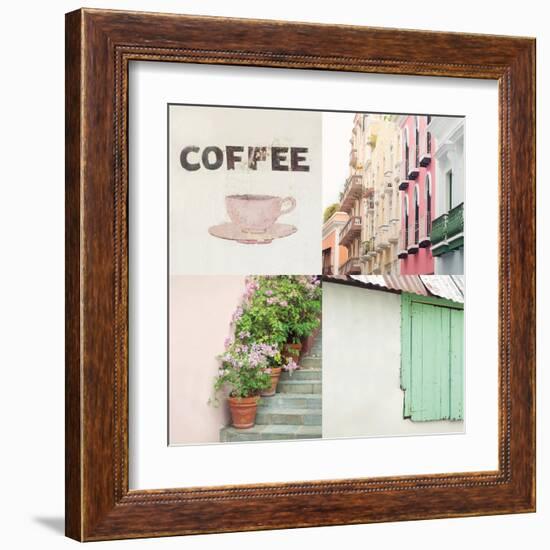 Caribbean Mood 1-Mandy Lynne-Framed Art Print