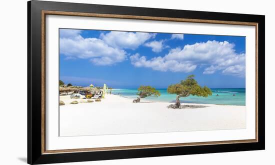 Caribbean, Netherland Antilles, Aruba, Divi Divi Trees on Eagle Beach-Jane Sweeney-Framed Photographic Print