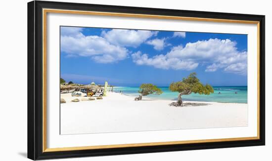 Caribbean, Netherland Antilles, Aruba, Divi Divi Trees on Eagle Beach-Jane Sweeney-Framed Photographic Print
