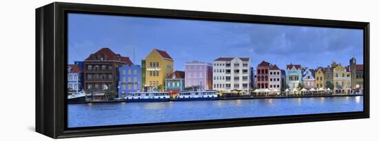 Caribbean, Netherland Antilles, Curacao, Willemstad, Punda, Dutch Colonial Architecture-Michele Falzone-Framed Premier Image Canvas