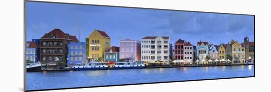 Caribbean, Netherland Antilles, Curacao, Willemstad, Punda, Dutch Colonial Architecture-Michele Falzone-Mounted Photographic Print