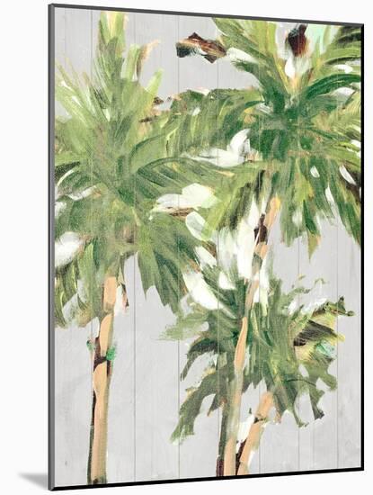 Caribbean Palm Trees-Jane Slivka-Mounted Art Print