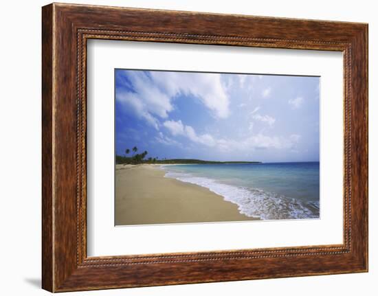 Caribbean, Puerto Rico, Vieques Island. Surf at Red Beach-Jaynes Gallery-Framed Photographic Print