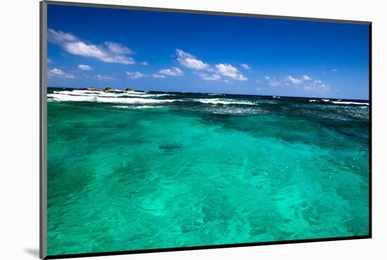 Caribbean Sea and Perfect Sky-Vitaliy Pakhnyushchyy-Mounted Photographic Print