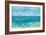 Caribbean Sea Reflections-Silvia Vassileva-Framed Art Print