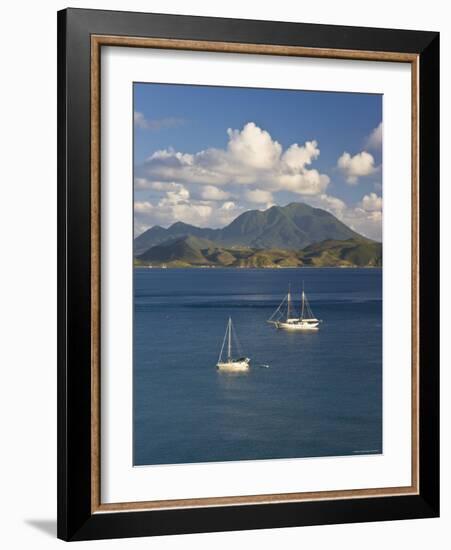 Caribbean, St Kitts and Nevis, St Kitts, Frigate Bay and the Southeast Peninsula-Gavin Hellier-Framed Photographic Print