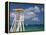 Caribbean, St Lucia, Gros Islet, Rodney Bay, Reduit Beach, Life Guard Lookout-Alan Copson-Framed Premier Image Canvas