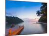 Caribbean, St Lucia, Marigot, Marigot Bay, Marigot Bay Beach Club Hotel-Alan Copson-Mounted Photographic Print