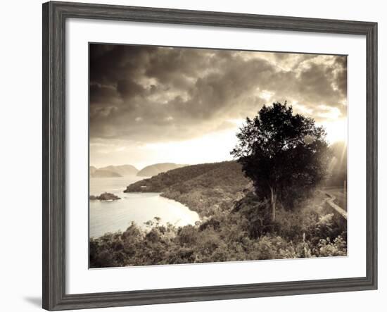 Caribbean, Us Virgin Islands, St; John, Virgin Islands National Park, Trunk Bay-Michele Falzone-Framed Photographic Print