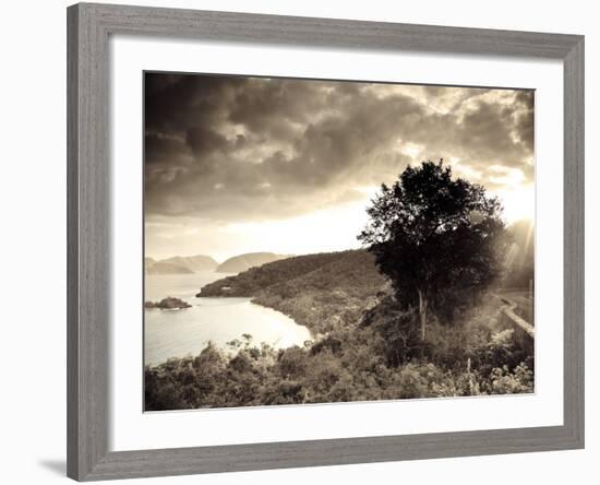 Caribbean, Us Virgin Islands, St; John, Virgin Islands National Park, Trunk Bay-Michele Falzone-Framed Photographic Print