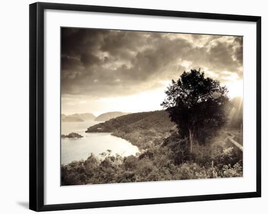 Caribbean, Us Virgin Islands, St; John, Virgin Islands National Park, Trunk Bay-Michele Falzone-Framed Photographic Print