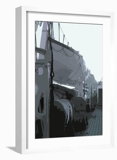Caribbean Vessel III-Carolyn Longley-Framed Photographic Print