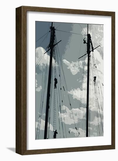 Caribbean Vessel IV-Carolyn Longley-Framed Photographic Print