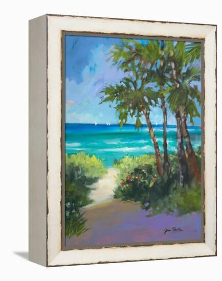 Caribbean View I-Jane Slivka-Framed Stretched Canvas