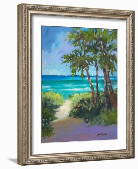 Caribbean View I-Jane Slivka-Framed Art Print