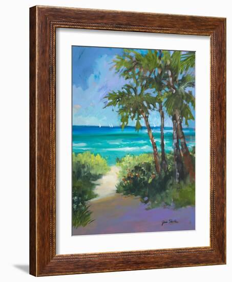 Caribbean View I-Jane Slivka-Framed Art Print