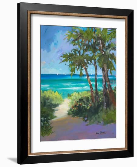 Caribbean View I-Jane Slivka-Framed Art Print