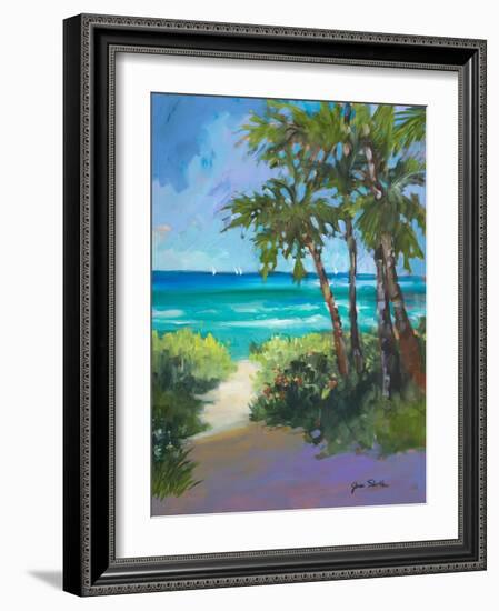 Caribbean View I-Jane Slivka-Framed Art Print