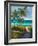 Caribbean View II-Jane Slivka-Framed Art Print