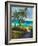 Caribbean View II-Jane Slivka-Framed Art Print