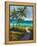 Caribbean View II-Jane Slivka-Framed Stretched Canvas