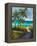 Caribbean View II-Jane Slivka-Framed Stretched Canvas