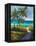 Caribbean View II-Jane Slivka-Framed Stretched Canvas