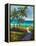 Caribbean View II-Jane Slivka-Framed Stretched Canvas