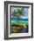 Caribbean View II-Jane Slivka-Framed Art Print