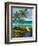 Caribbean View II-Jane Slivka-Framed Art Print