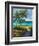 Caribbean View II-Jane Slivka-Framed Art Print