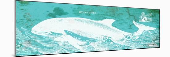 Caribbean Whale II-Gwendolyn Babbitt-Mounted Art Print
