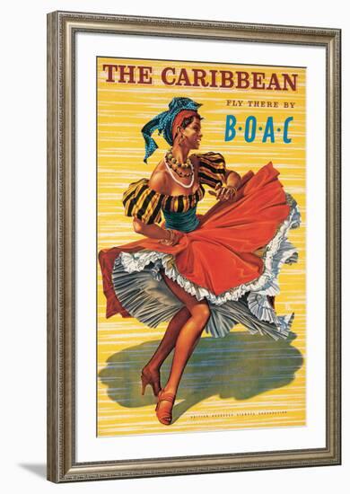 Caribbean-Ayes-Framed Art Print