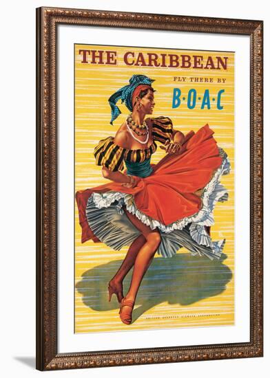 Caribbean-Ayes-Framed Art Print