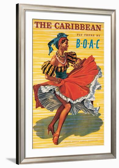 Caribbean-Ayes-Framed Art Print