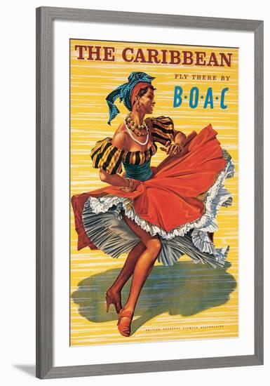 Caribbean-Ayes-Framed Art Print