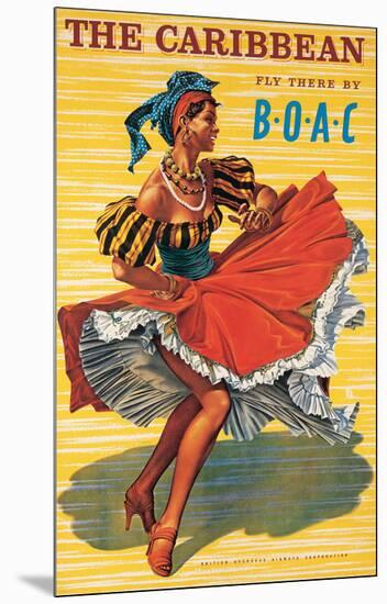 Caribbean-Ayes-Mounted Art Print