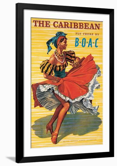 Caribbean-Ayes-Framed Art Print