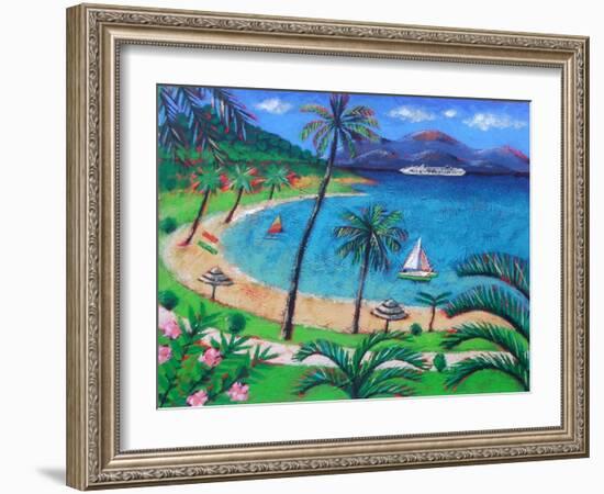 Caribbean-Sara Hayward-Framed Giclee Print