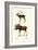 Caribou, 1824-Karl Joseph Brodtmann-Framed Giclee Print
