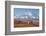 Caribou bull in fall colors with Mount McKinley in the background, Denali National Park, Alaska-Steve Kazlowski-Framed Photographic Print