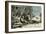 Caribou Hunt Canada 19th Century-null-Framed Giclee Print