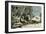 Caribou Hunt Canada 19th Century-null-Framed Giclee Print